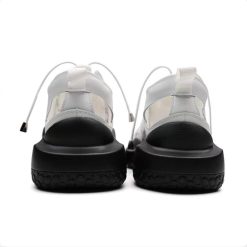 Women Lace-up Cutout Casual Shoes-WA0221695 (3)