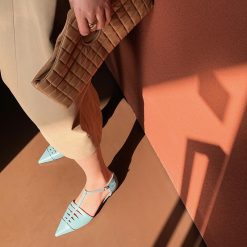 Women Pointed Toe Cutout Sandals-WA0724495 (4)