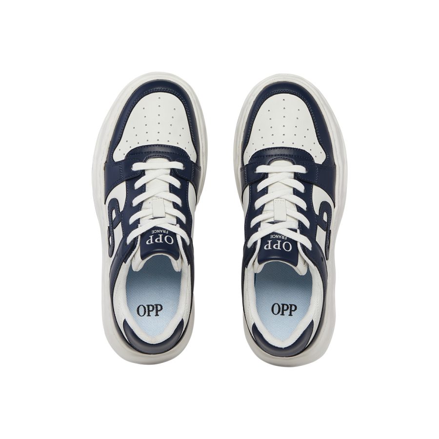Lace-Up Suede Casual Blue - Image 5