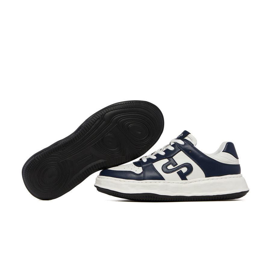 Lace-Up Suede Casual Blue - Image 6