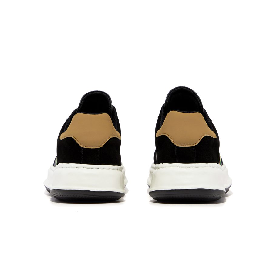 Lace-Up Suede Casual Black - Image 4