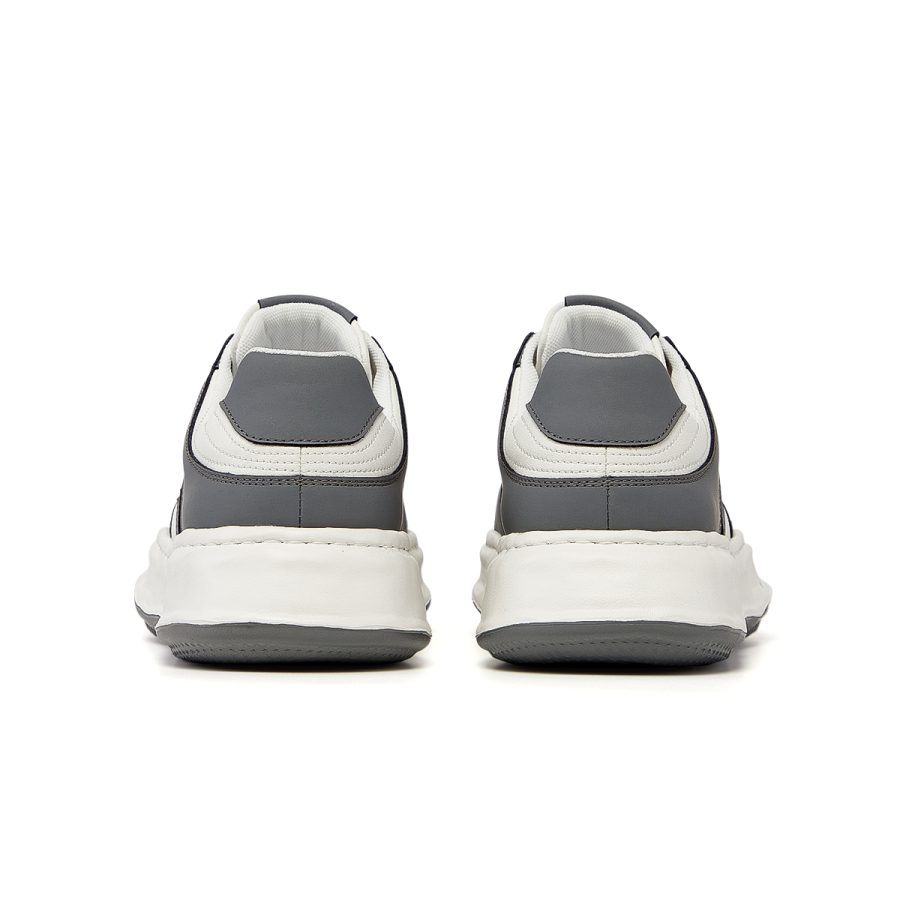 Lace-Up Suede Casual Grey - Image 4