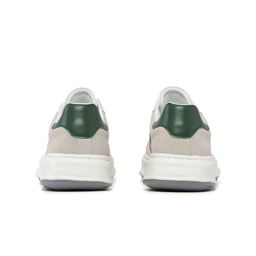 Lace-Up Suede Casual White - Image 4