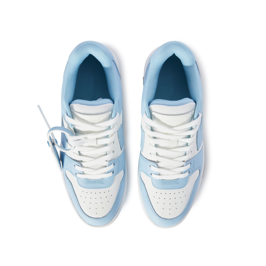 Women's All-Season Sneakers, Blue and White Low-Top - Image 5