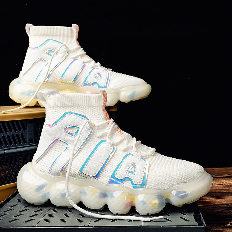 Men Trendy High Top Sneakers - Image 4