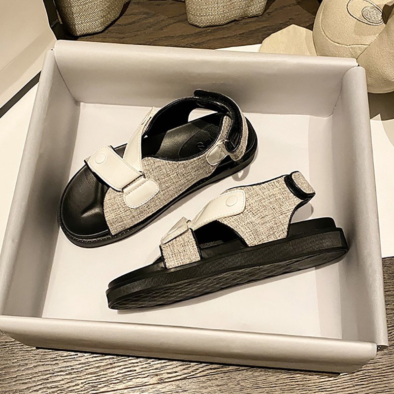 Women Flat Beach Sandals - Image 3