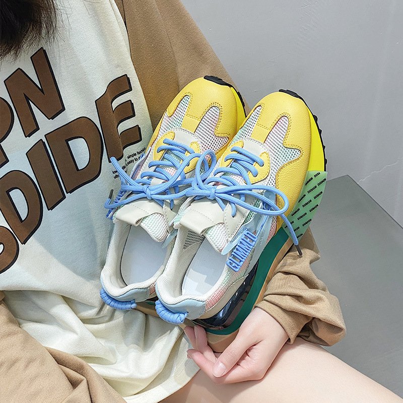Women Breathable Height Increasing Sneakers - Image 4
