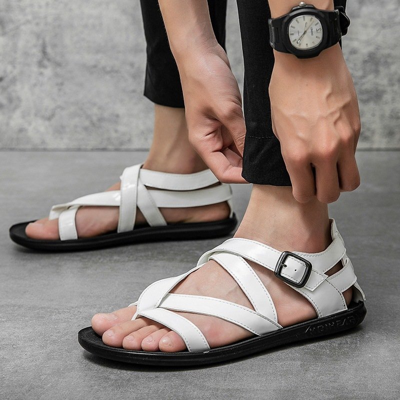 Men British Style Roman Sandals - Image 5