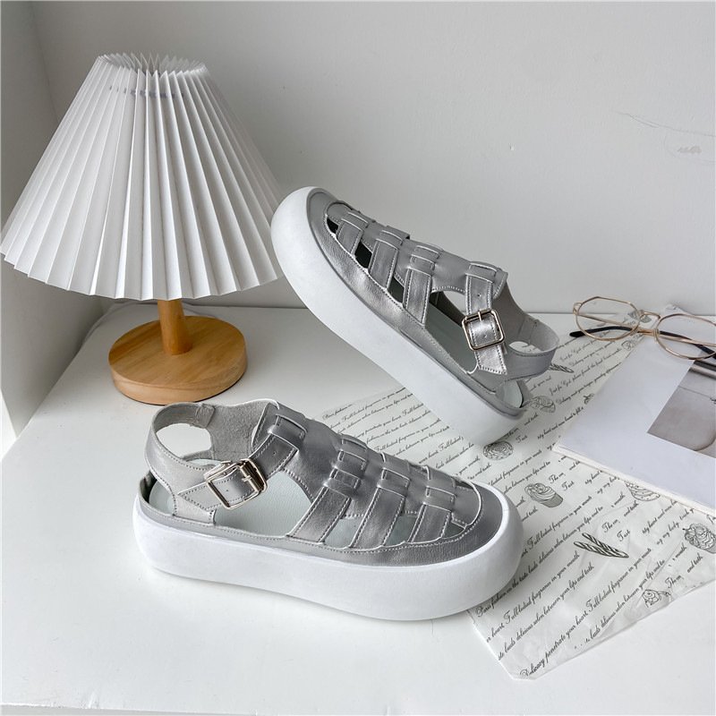 Women Platform Roman Sandals - Image 4