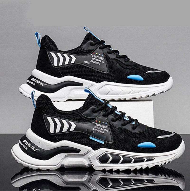 Men Breathable Fashion Sneakers - Image 3