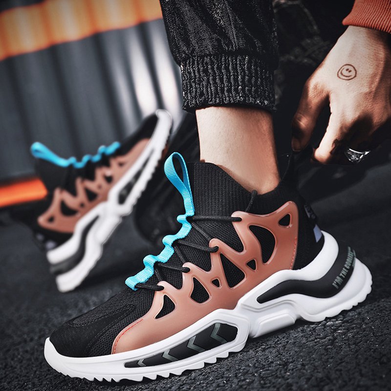 Men Height Increasing Breathable Sneakers - Image 3