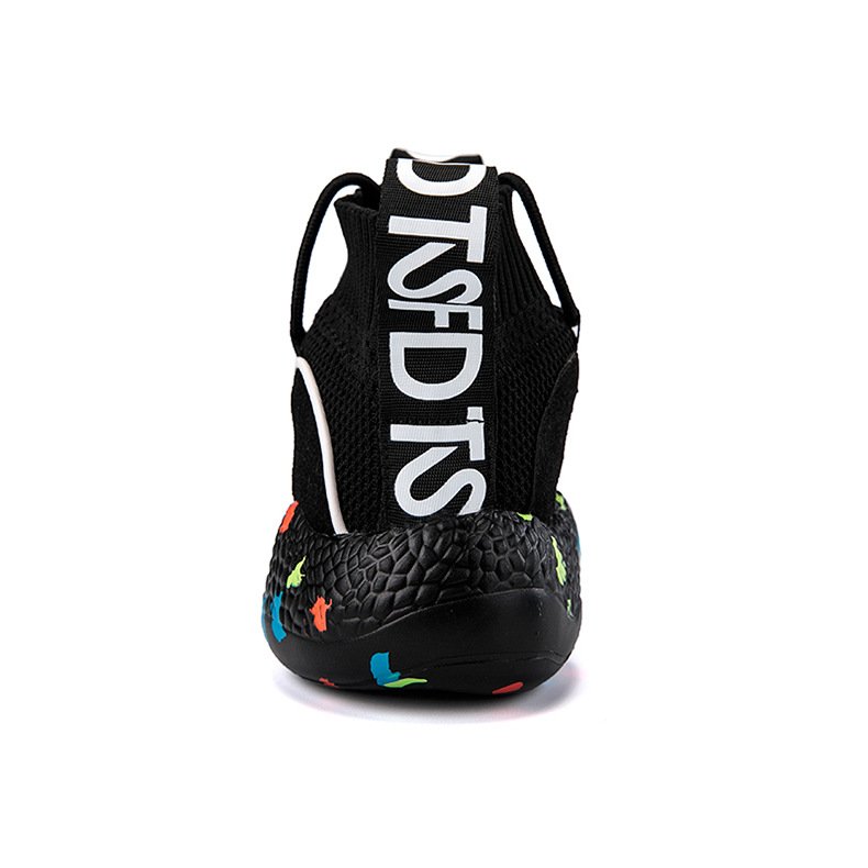 Men High Top Sock Sneakers - Image 6