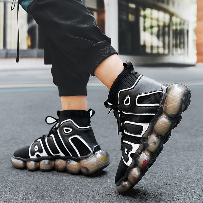 Men Trendy High Top Sneakers - Image 3