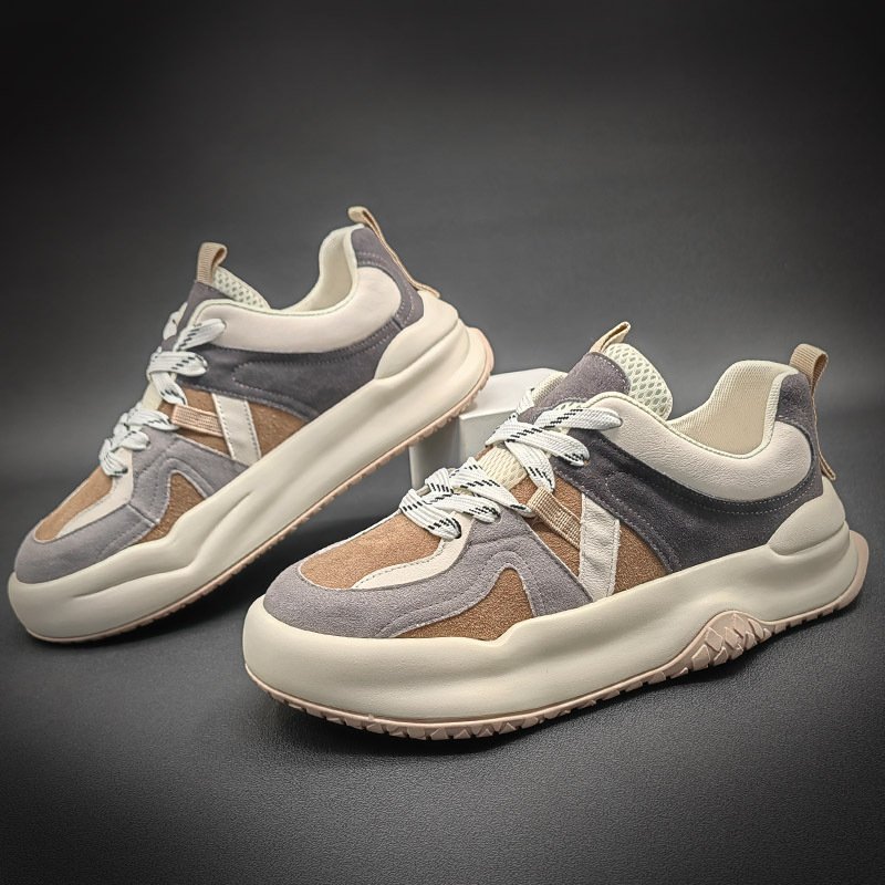 Men Platform Height Increasing Sneakers - Image 3