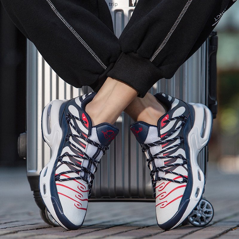 Men Statement Lace-up Sneakers - Image 3