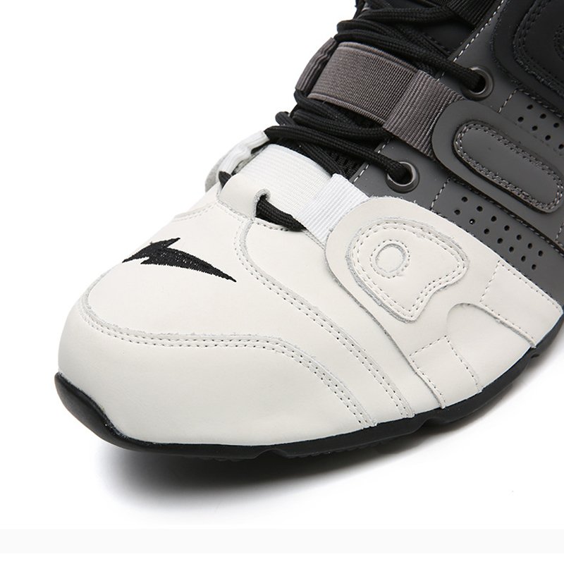 Men Trendy Casual Sneakers White - Image 4