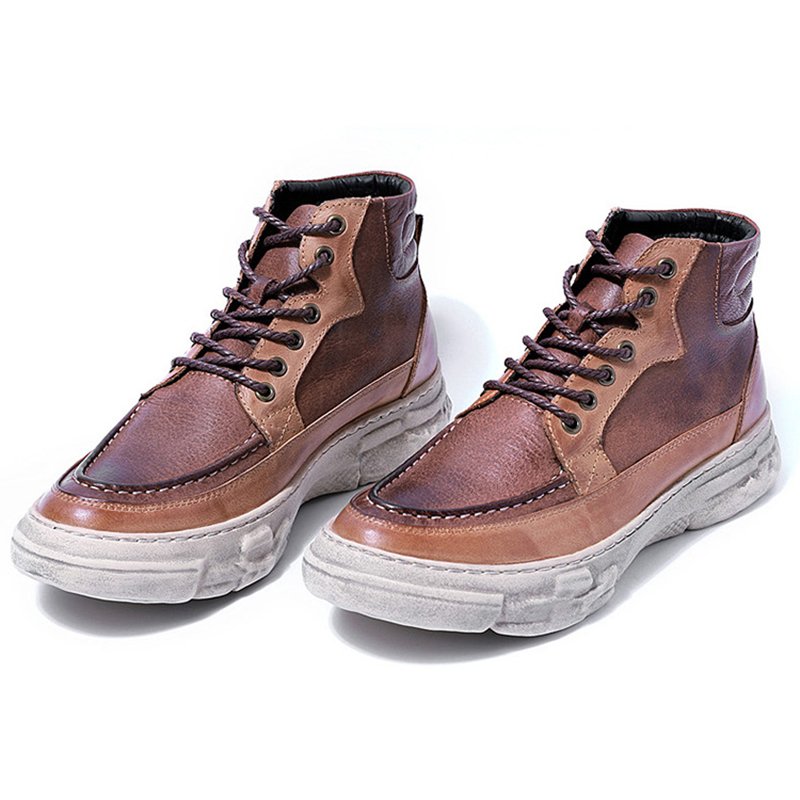 Men Trendy Work Boots - Image 5