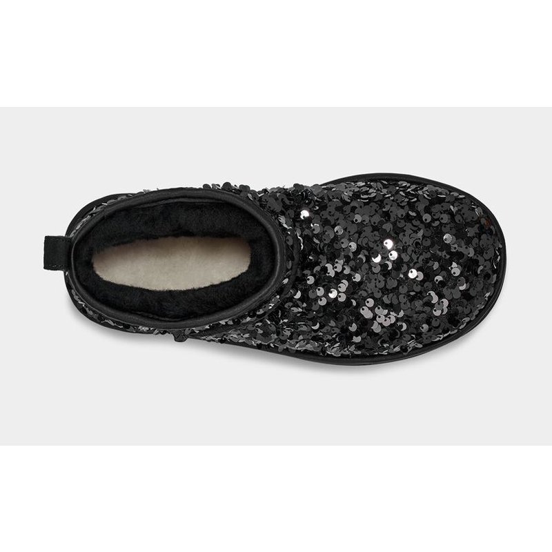 Women's Mini Chunky Sequin Black - Image 3