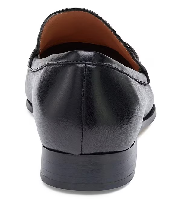 Men's Leather Loafers Black - Image 3