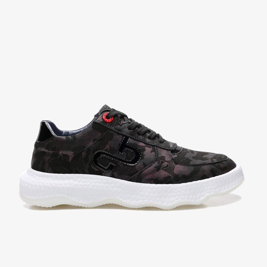 Casual Lace-Up Shoes Black