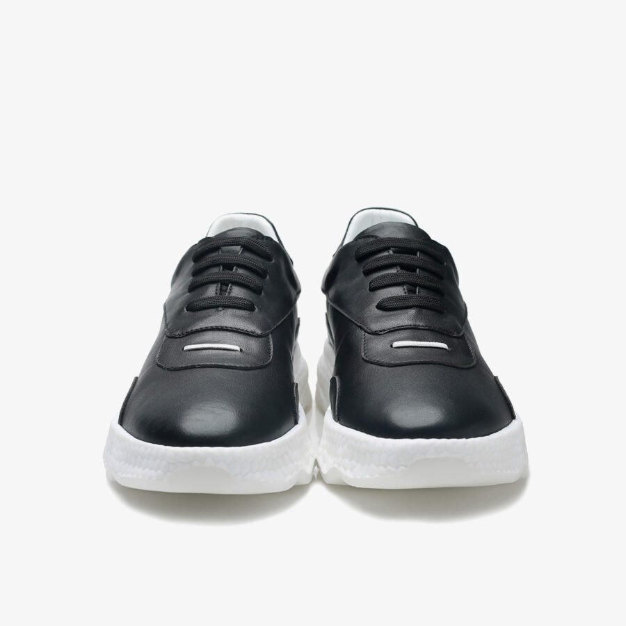 Casual Lace-Up Shoes Black - Image 2