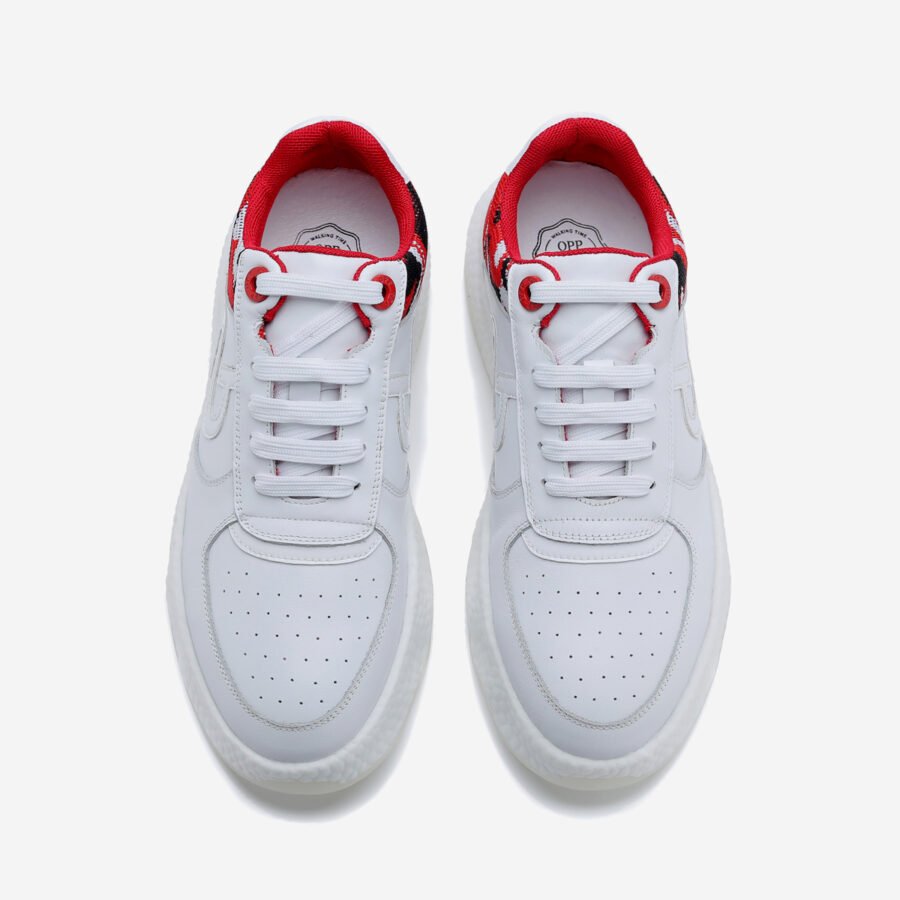 Casual Lace-Up Shoes White - Image 2
