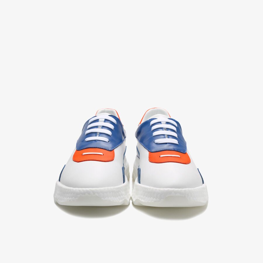 Casual Lace-Up Shoes Blue - Image 2