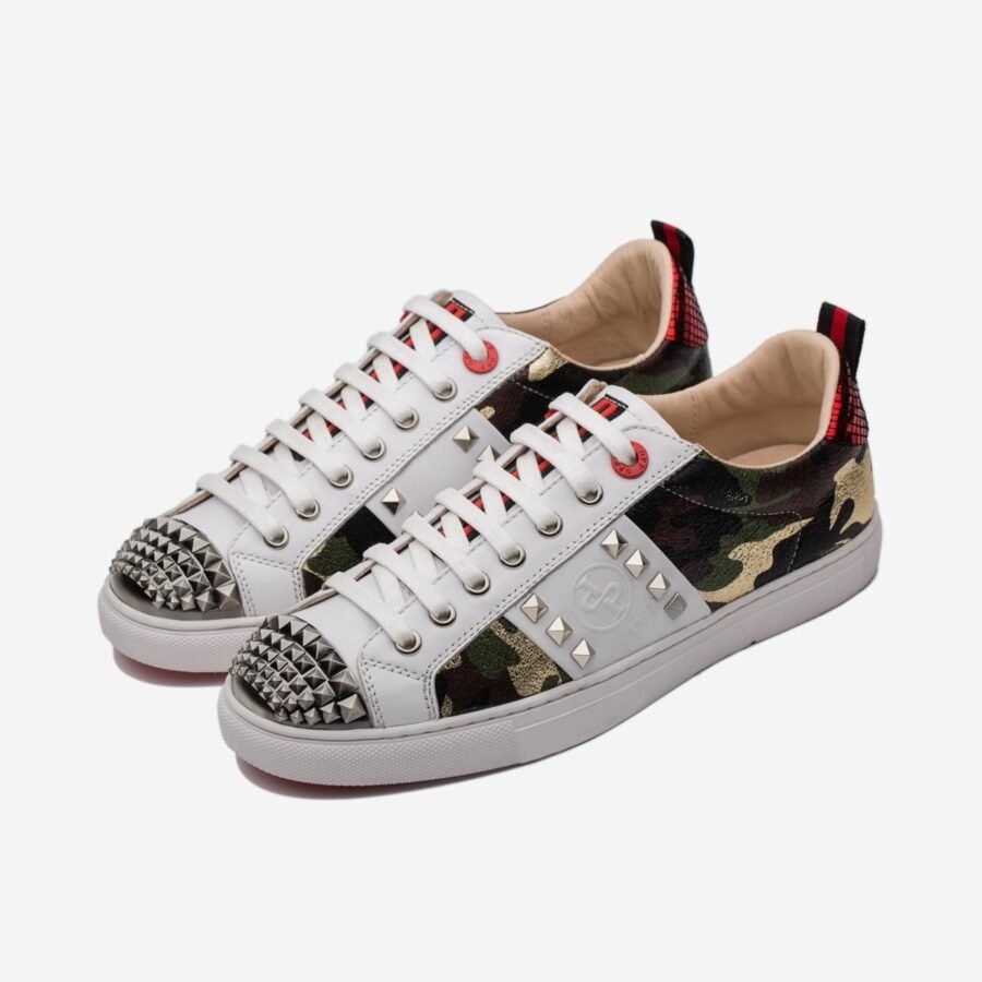 Casual Lace-Up Shoes White - Image 2