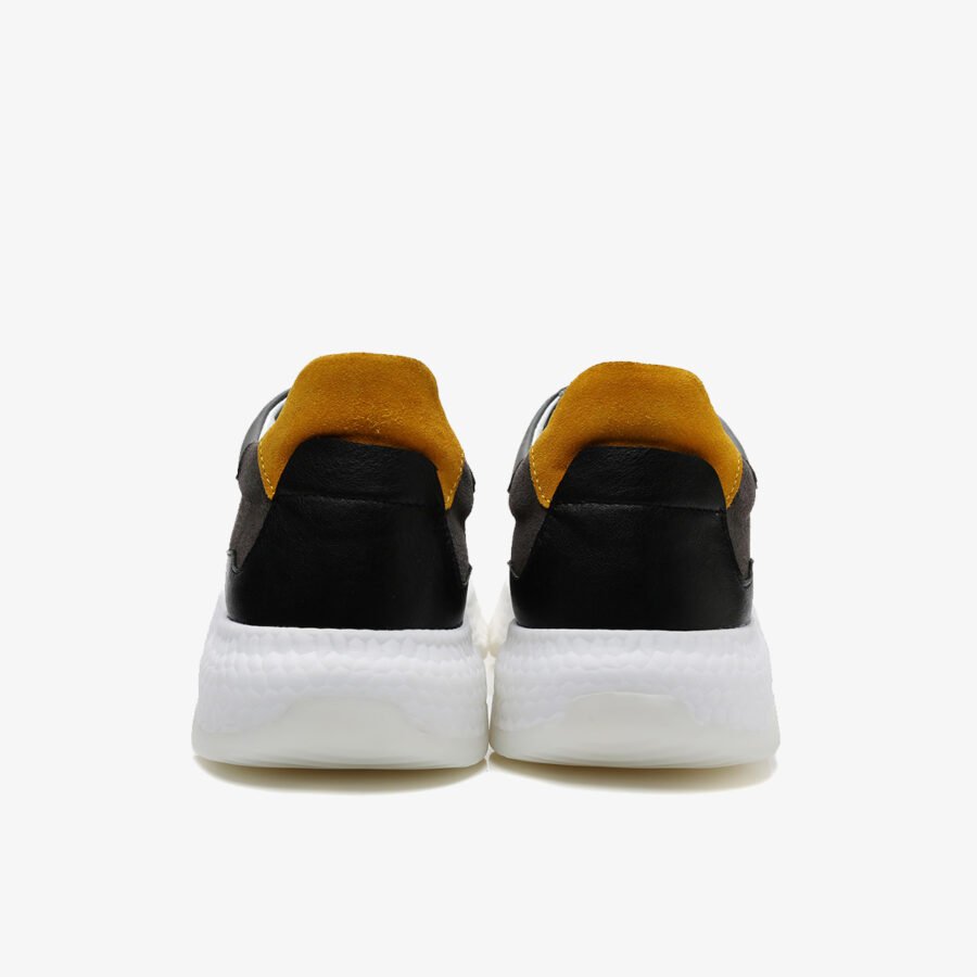 Casual Lace-Up Shoes Grey - Image 3