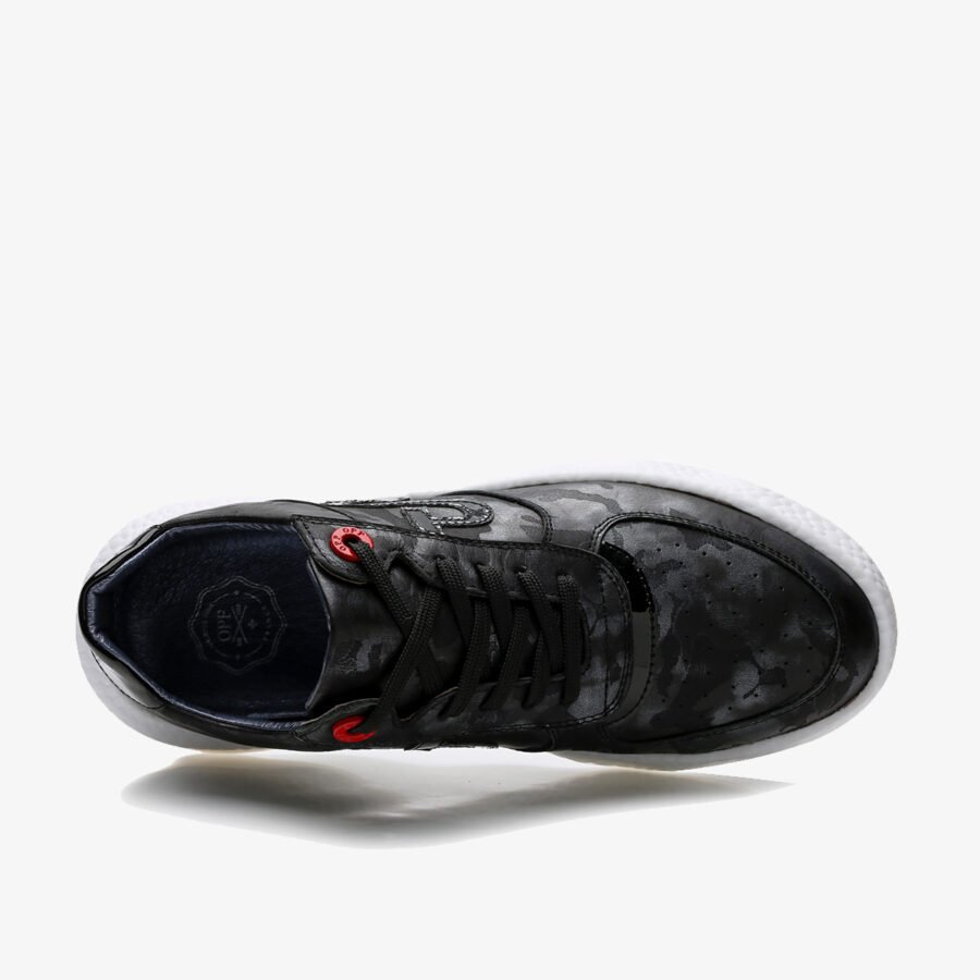 Casual Lace-Up Shoes Black - Image 5