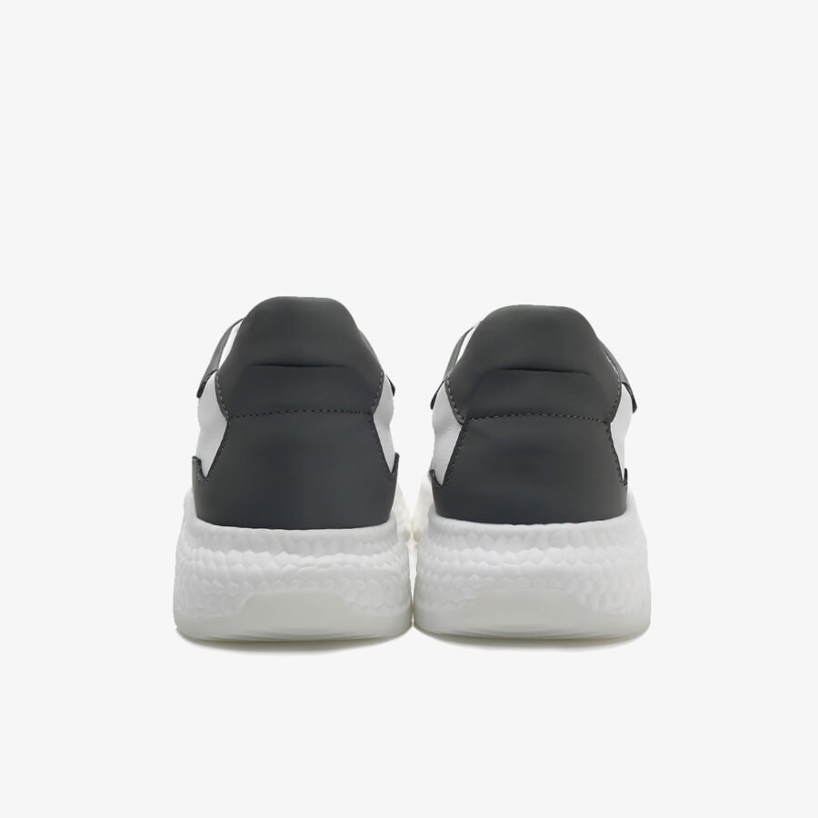 Casual Lace-Up Shoes Grey - Image 3