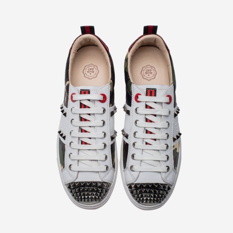 Casual Lace-Up Shoes White - Image 3