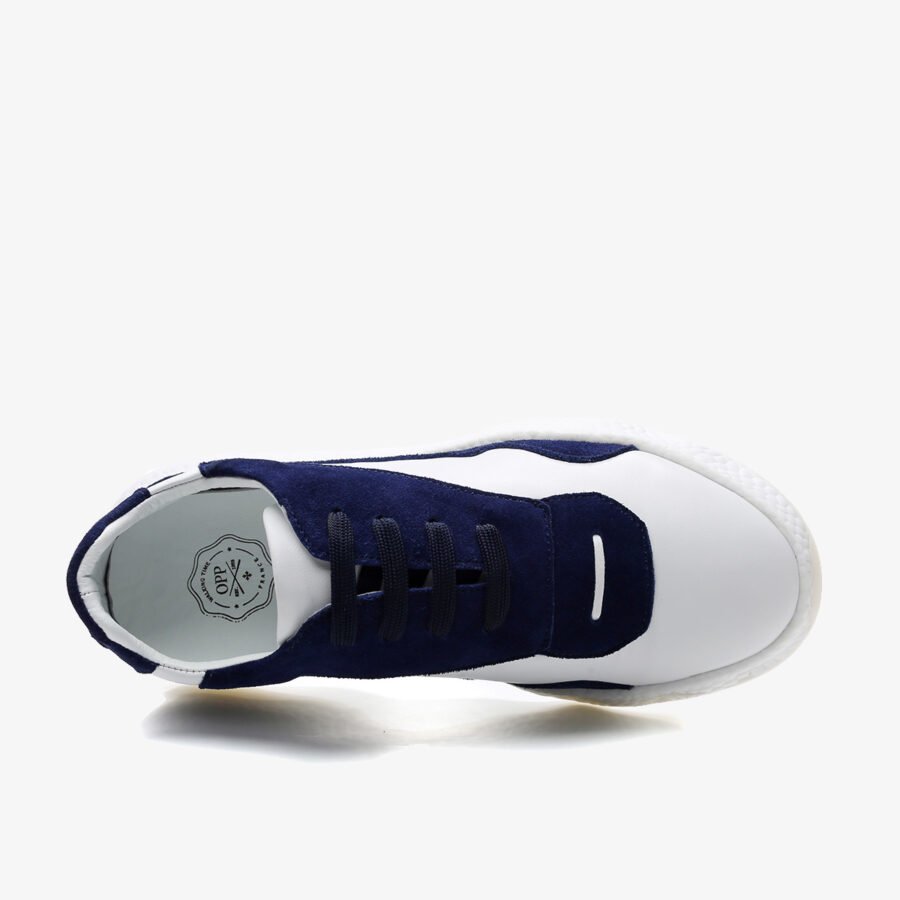 Casual Lace-Up Shoes Blue - Image 4