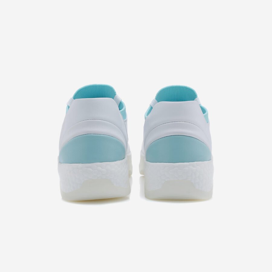 Women Casual Lace-Up Shoes Light Blue - Image 4