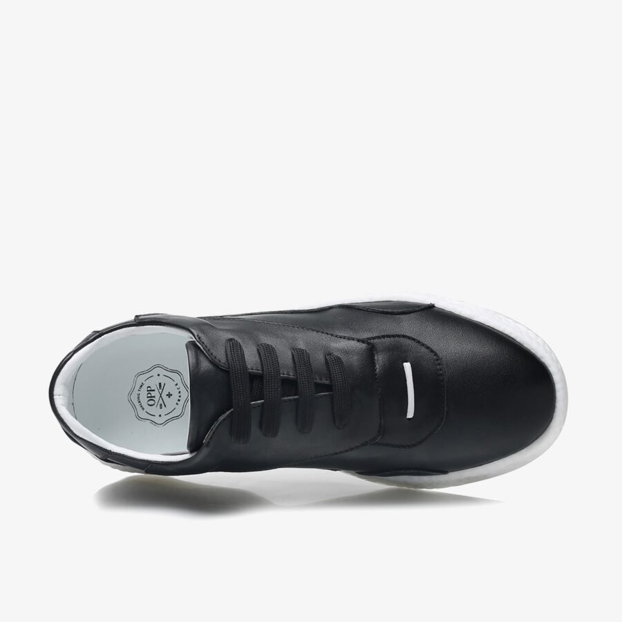 Casual Lace-Up Shoes Black - Image 4