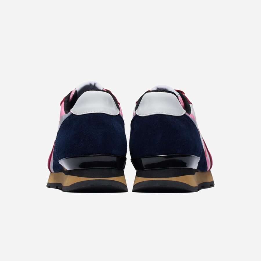 Lace-Up Suede Sneakers Pink - Image 4