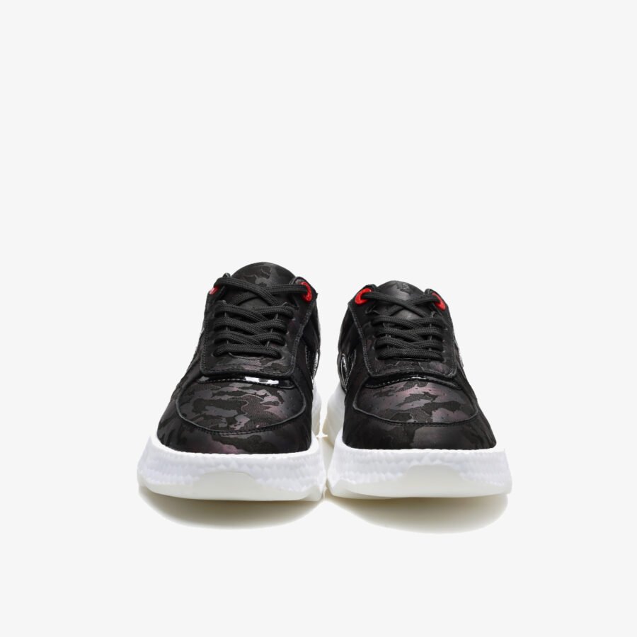 Casual Lace-Up Shoes Black - Image 2