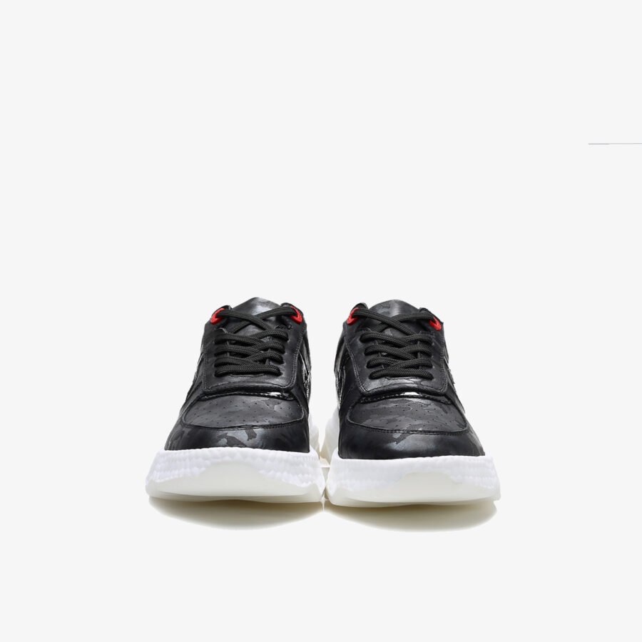 Casual Lace-Up Shoes Black - Image 2