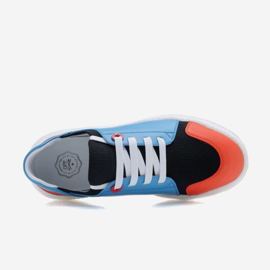 Casual Lace-Up Shoes Light Blue - Image 5