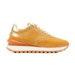OPPCOLOR Men’s Luxury Lifestyle Bitcoin Sneaker Amber Gold