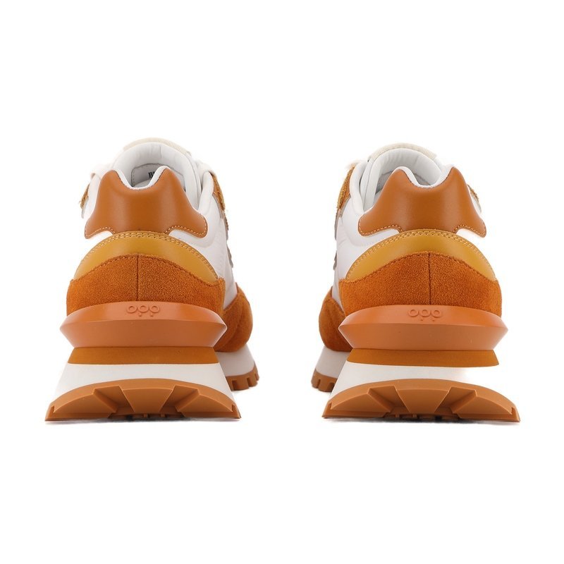 Limited Edition Web3 Inspired Bitcoin Sneakers – Amber Gold Statement Style - Image 5