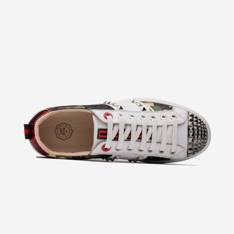Casual Lace-Up Shoes White - Image 5
