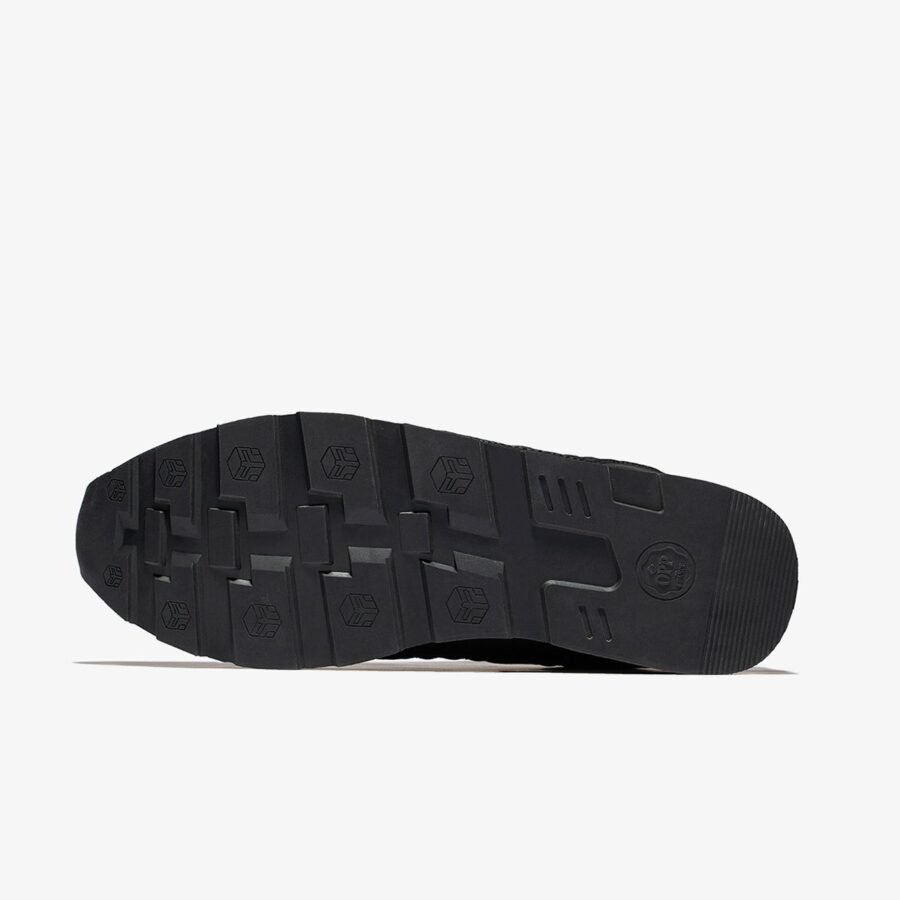 High Top Lace-Up Suede Sneakers Black - Image 6