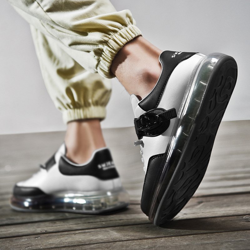 Air Cushion Sports Casual Shoes Black - Image 3