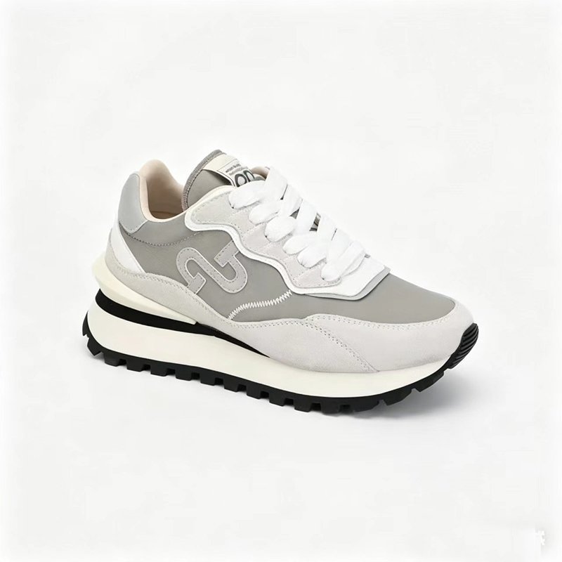 Women Minimal Grey Suede Sneakers – Effortless Everyday Style - Image 7