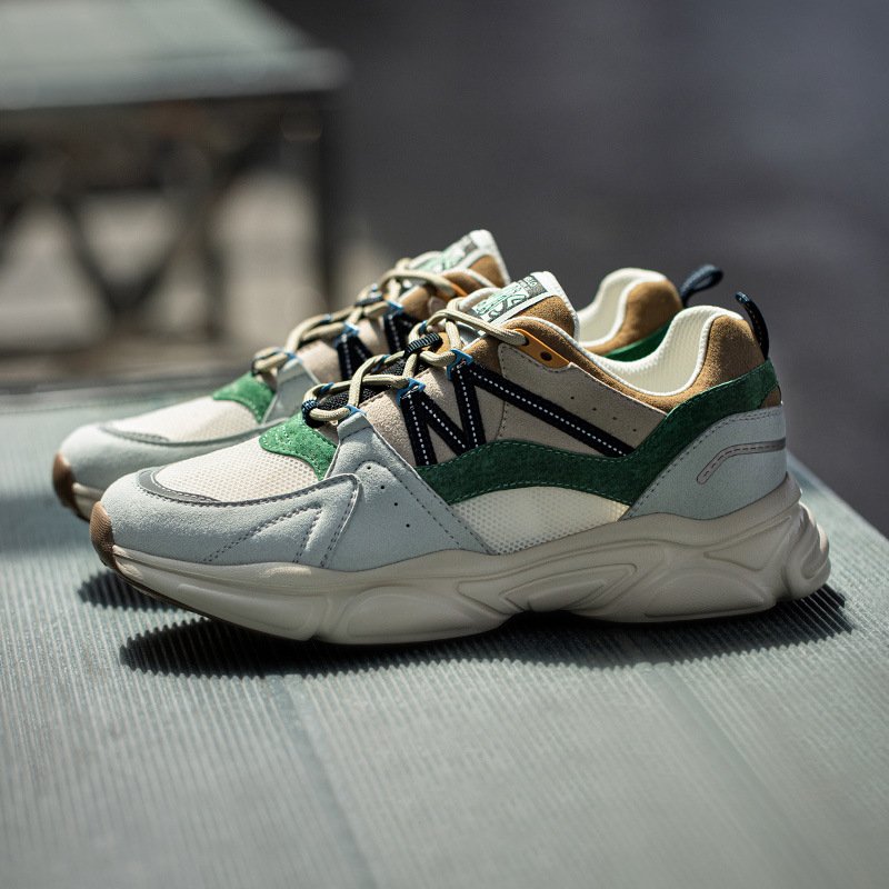 Breathable Mesh Sneakers Green - Image 4