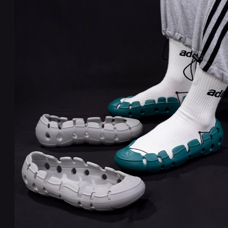 Breathable Without Vamp Slippers White - Image 3