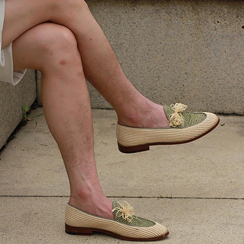 Breathable Woven Loafers - Image 3