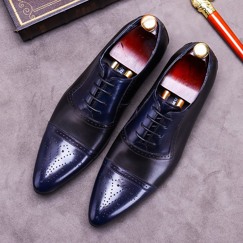 British Style Brogue Oxfords - Image 6
