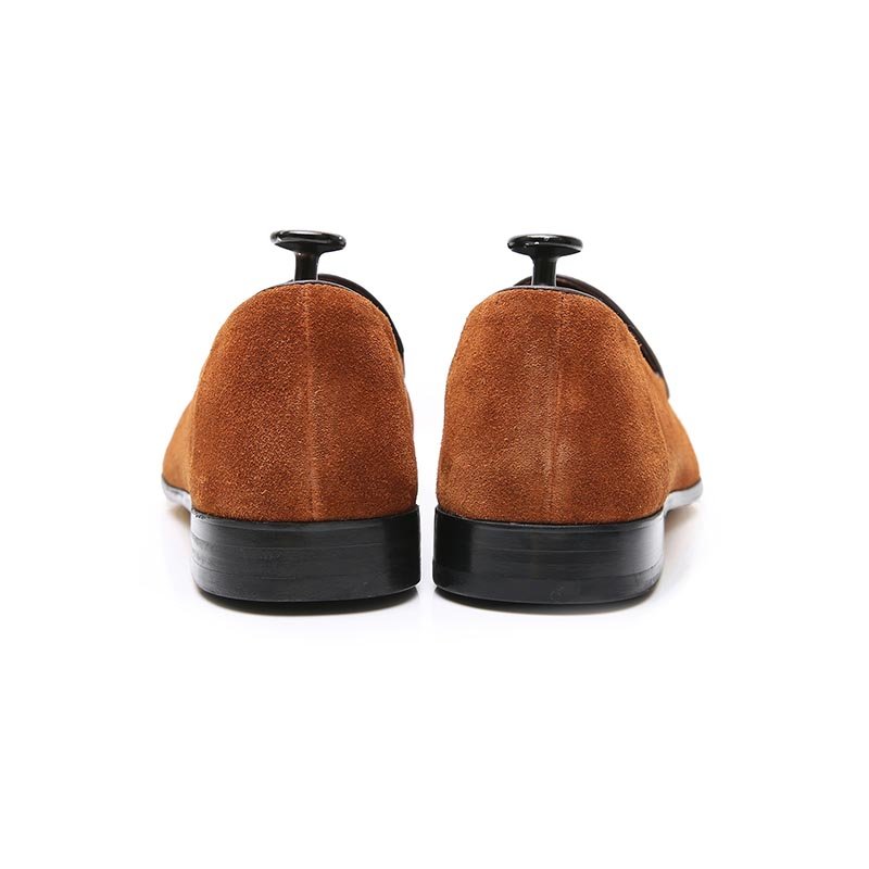 Business Crocodile Pattern Loafers - Image 4